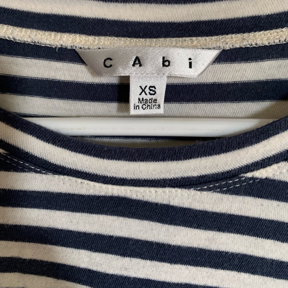 CAbi asymmetrical long sleeve tee